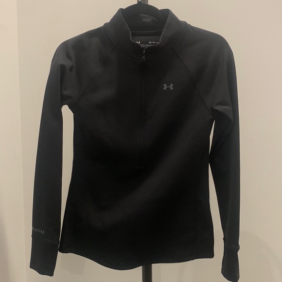 Women's UA Base Layer ½ Zip Top - Picture 6 of 8